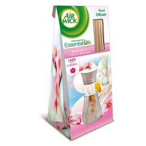 Odorizant de camera Airwick Reed Diffusers magnolie si flori de cires, 25ml