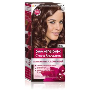 Vopsea de par permanenta Garnier Color Sensation DarkRuby Brown