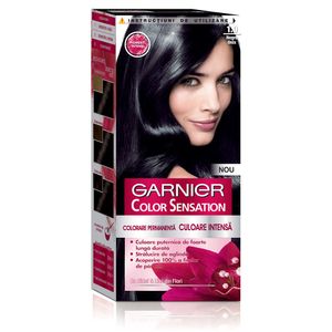 Vopsea de par permanenta Garnier Color Sensation Ultra OnxyBlack