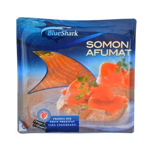Somon file afumat Blue Shark, 50 g