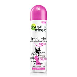 Spray Invisible Black White Color  - women