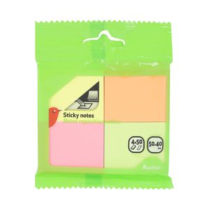 Bloc notes adeziv Auchan, 50 X 40 mm