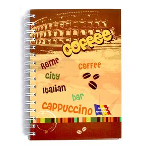 Registru Arhi Design, A5, 140 file, spiralizat, aritmetica