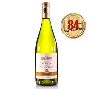 Vin alb sec Chateau Valvis, Chardonnay, 0.75 l