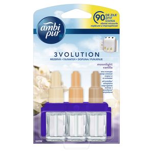 Rezerva odorizant pentru camera electric Ambi Pur 3Volution Moonlight Vanilia, 20 ml
