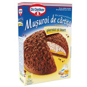 Mix Dr.Oetker pentru prajitura Musuroi de Cartita cu piersica 350 g