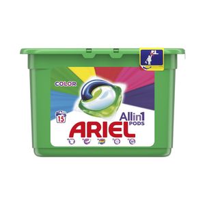 Detergent capsule Ariel All in One PODS Color, 15 spalari