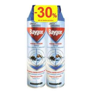 Pachet Promo Baygon FIK Duo pack 400 ml, -30% din al doilea produs