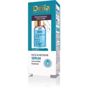 Tratament antirid Delia pentru fata si gat, acid hialuronic 10ml