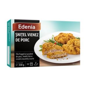 Snitel vienez de porc Edenia 330 g