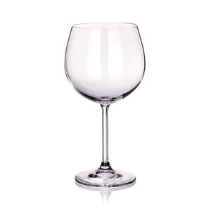 Set 6 pahare pentru vin rosu, din sticla cristalina, 570 ml