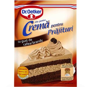 Crema de cafea pentru prajituri Dr. Oetker 50 g