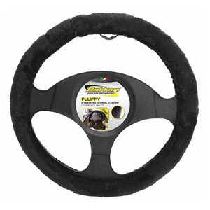 Husa volan Bottari Winter Fluffy, diametru 38 cm