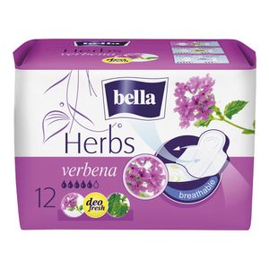 Absorbante Bella Herbs Verbina, 12 bucati