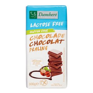 Ciocolata praline fara lactoza Damhert 100 g