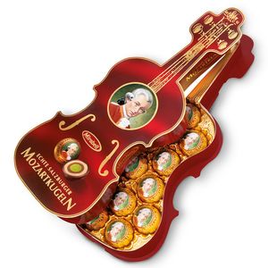 Vioara Mozart cu ciocolata Mirabell 200 g