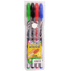 Set pixuri cu gel Pigna Colour Kids pachet 4 culori