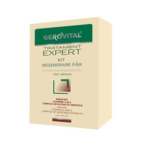 Tratament de regenerare a parului Gerovital Expert Kit