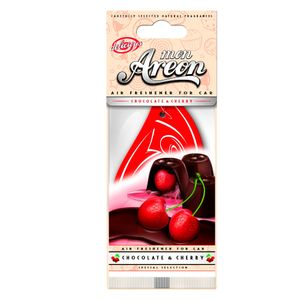 Odorizant auto Mon Areon cu parfum de ciocolata si cirese