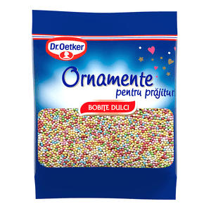 Ornamente pentru prajituri Dr. Oetker Bobite dulci 30 g