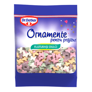 Ornamente pentru prajituri Dr. Oetker Fluturasi dulci 30 g