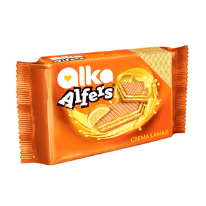 Napolitane Alfers cu crema de lamaie 170g