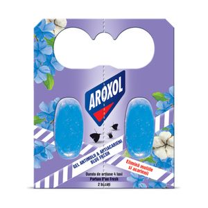 Gel antimolii si antiacarieni Blue Fresh Aroxol, 2 bucati