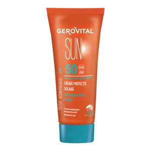 Crema protectie solara SPF50 Gerovital Sun 100 ml