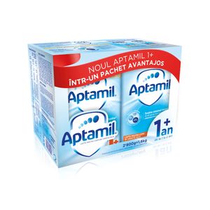 Lapte de crestere Aptamil Junior, 1-2 ani, 2 x 800g