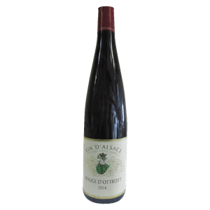 Vin rosu demisec Rouge D'Ottrott Cave Vinicole de Hunawihr 2014 0.75 l