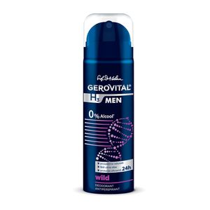 Deodorant antiperspirant Gerovital H3 Men Wild