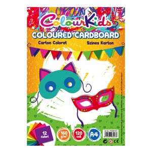 Carton A4 Pigna Colour Kids in 12 culori, pachet 120 coli