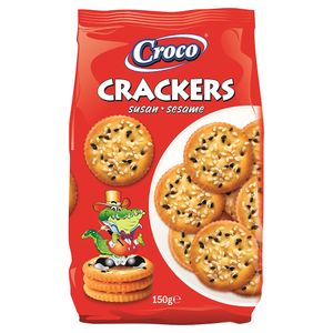 Croco Crackers cu susan 150g