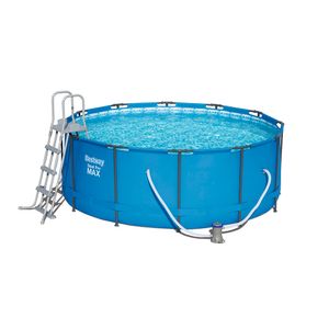 Piscina rotunda Bestway cu rama din fier 366 x 122 cm