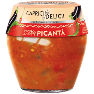 Zacusca picanta Capricii si Delicii 550 g