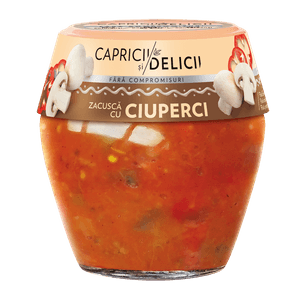 Zacusca cu ciuperci Capricii si Delicii 550 g