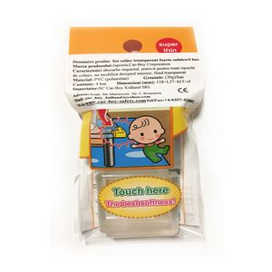 Set coltare de protectie transparente Car Boy Kidland foarte subtiri 4 bucati