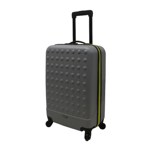 Troler rigid Airport Basic gri cu volum de 31L si maner fix