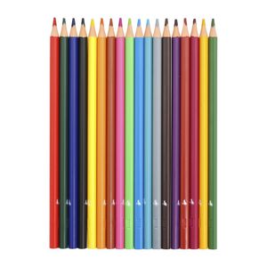 Set 18 creioane colorate Auchan