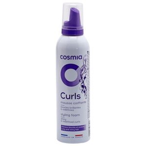 Spuma pentru par Cosmia, imbogatita cu provitamina B5 si vitamina P, 75ml