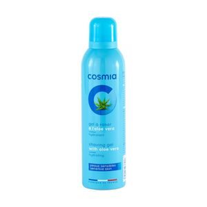 Gel de ras Cosmia cu aloe vera pentru piele sensibila 200ml