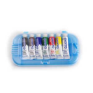Tempera Giotto Arhi Design, 7 culori, carcasa plastic