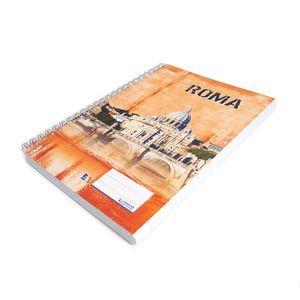 Caiet A4 Arhi Design, cu spirala, 200 file