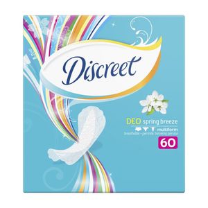 Absorbante zilnice Discreet Spring Breeze, 60 bucati