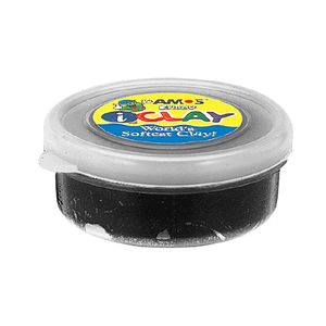 Plastilina Amos 18 g/cutie, neagra