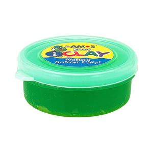 Plastilina Amos 18 g/cutie, verde