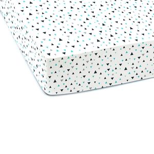 Cearsaf model scandinav  dimensiuni 60x120 cm Auchan Baby