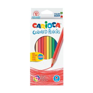 Set creioane colorate Carioca pachet 12 culori