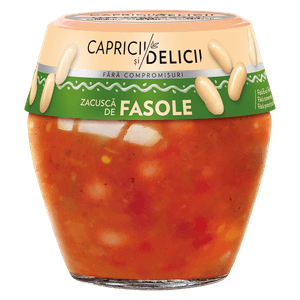 Zacusca de fasole Capricii si Delicii, 550 g