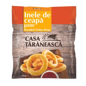 Inele de ceapa pane Casa Taraneasca, 300 g